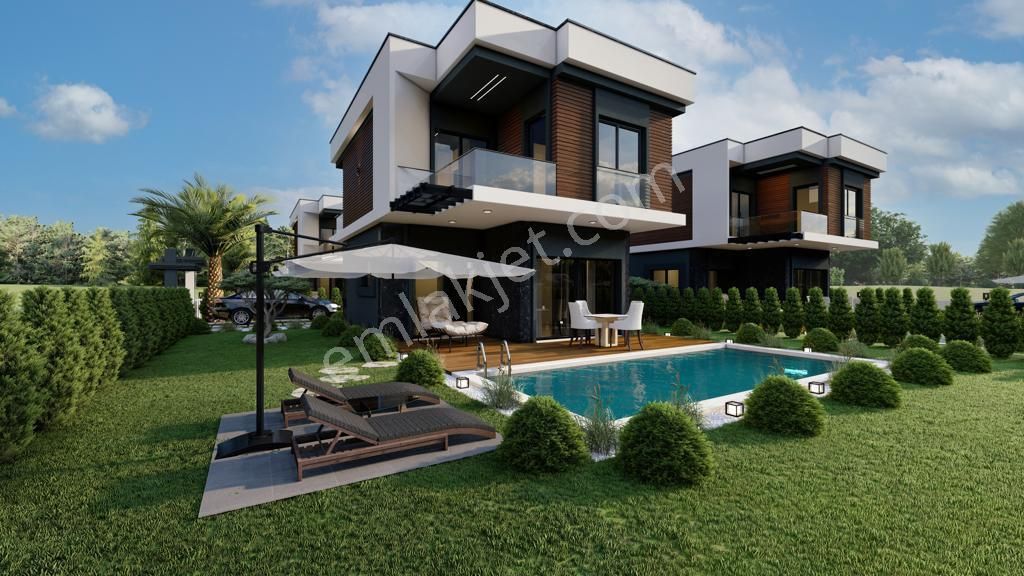 Kuşadası Güzelçamlı Satılık Villa  Güzelçamlı'da Müstakil Özel Havuzlu Ultura Lüks 3+1 Villa