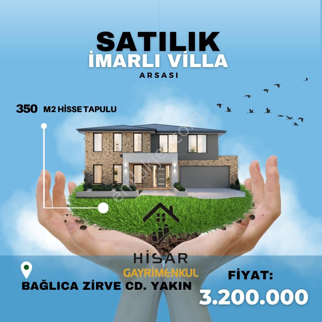 Etimesgut Yeni Bağlıca Satılık Villa İmarlı  ▅▆▇█▓▒ HİSAR ▒▓█▇▆▅ BAĞLICA 'DA0,35 EMSAL 350 M2 CADDE CEPHELİ