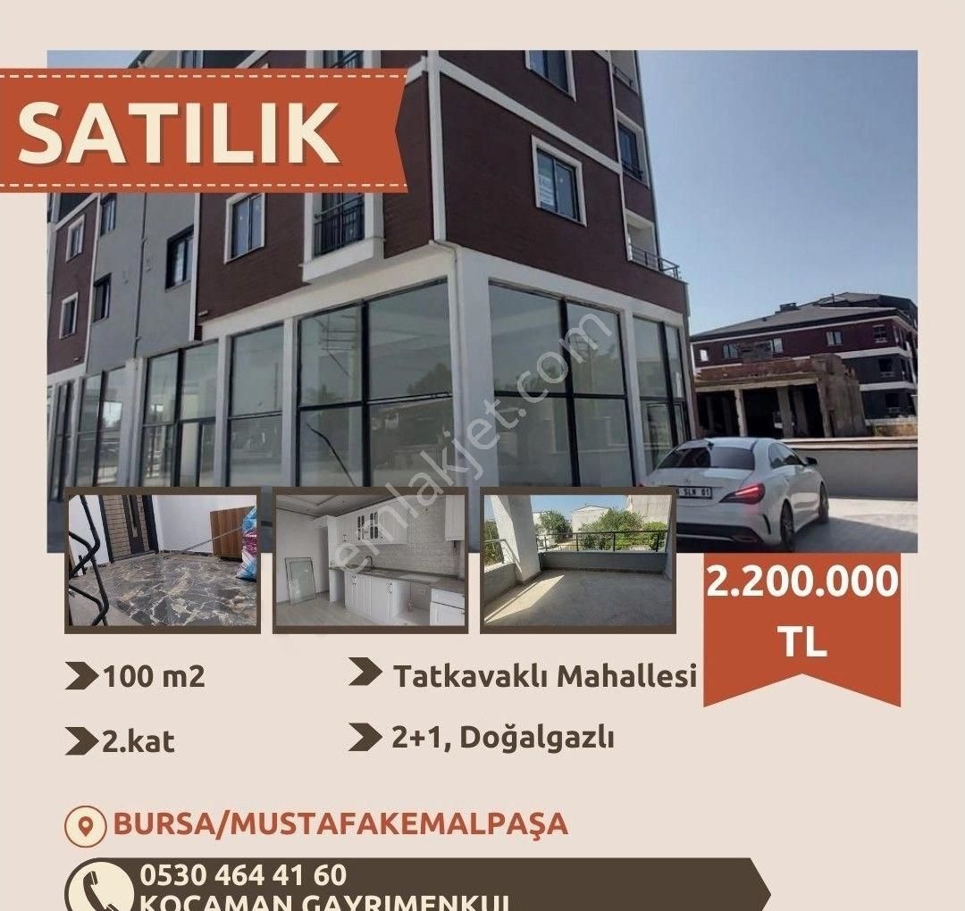 Mustafakemalpaşa Tatkavaklı Satılık Daire TATKAVAKLI MAHALLESİ 2+1 DAİRE