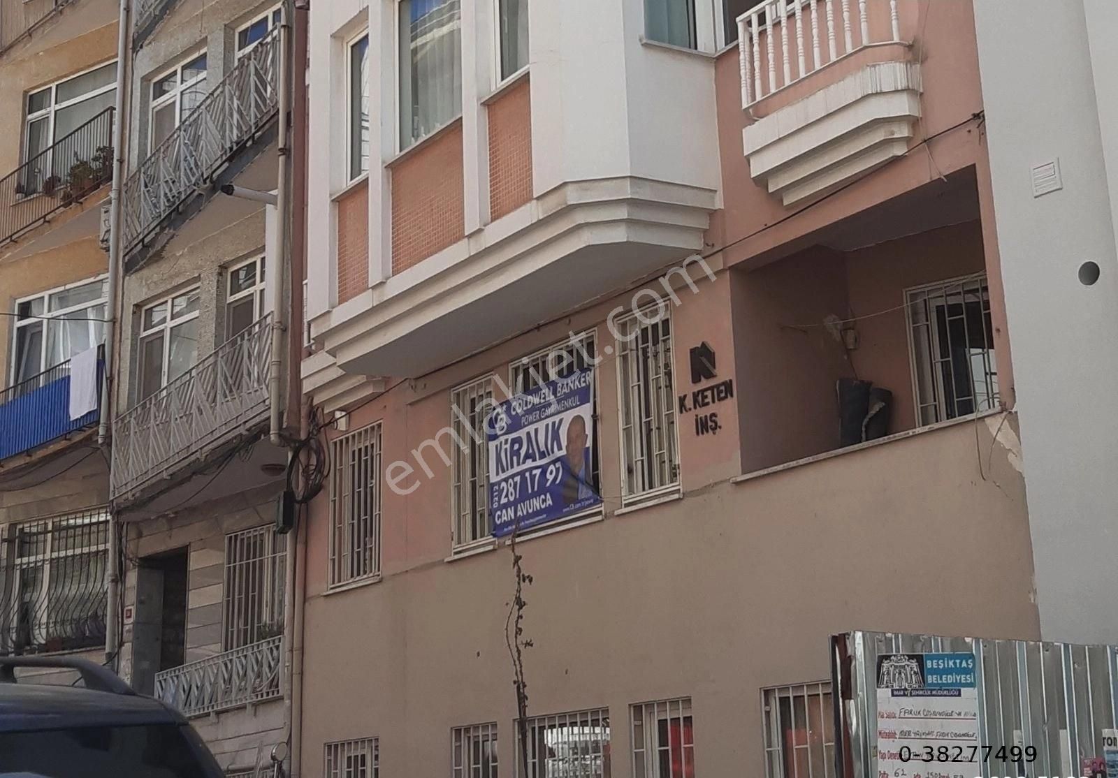 Beşiktaş Yıldız Kiralık Daire Beşiktaş Meydanı, Çırağan Caddesi ve Yıldız Parkına yakın 2+1 işyerine uygun daire