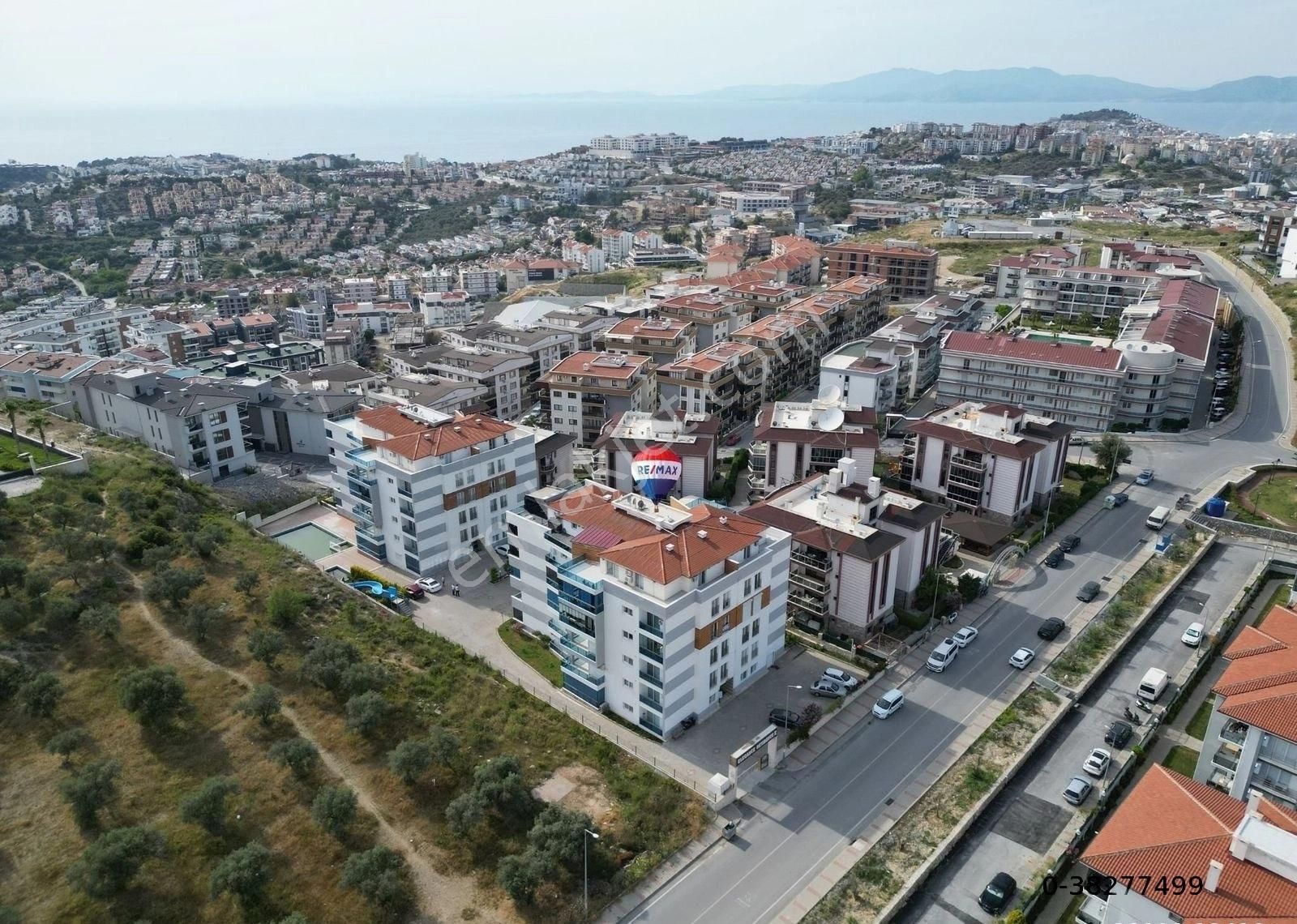 Kuşadası Değirmendere Satılık Daire KUŞADASI SİTE İÇERİSİN'DE ARA KAT LÜX DAİRE