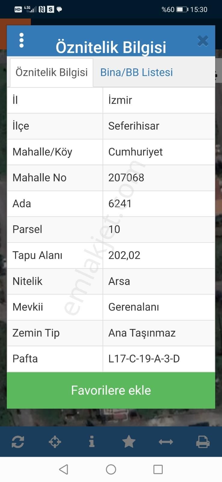 Seferihisar Mersin Alanı Satılık Konut İmarlı DOĞANBEY DE 20/40 İMARLI ARSA 