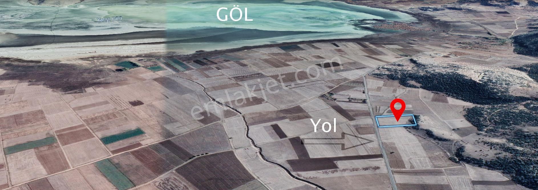 Burdur Yeşilova Sazak 6 Dönüm Yola Cephe 🟢 Göl Manzaralı 🟢 Köy Dibinde - Görsel 9