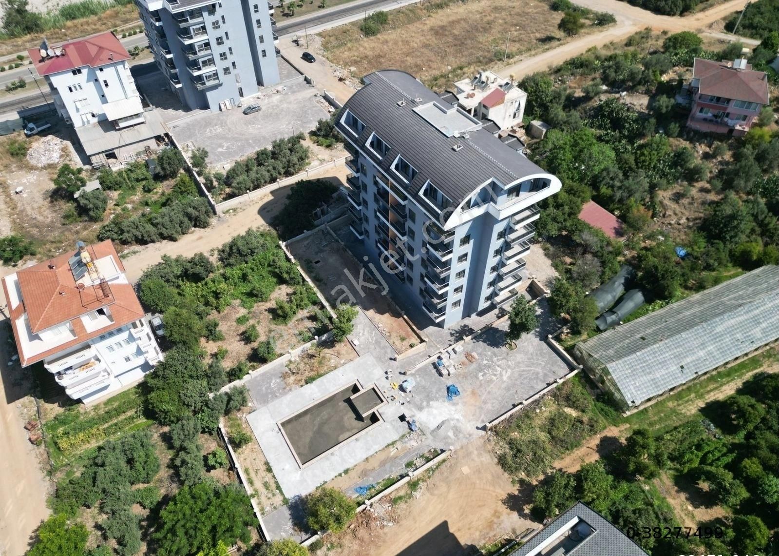 Alanya Demirtaş Satılık Daire ALANYA DEMİRTAŞ SATILIK 1+1 DAİRE HAVUZLU SİTEDE