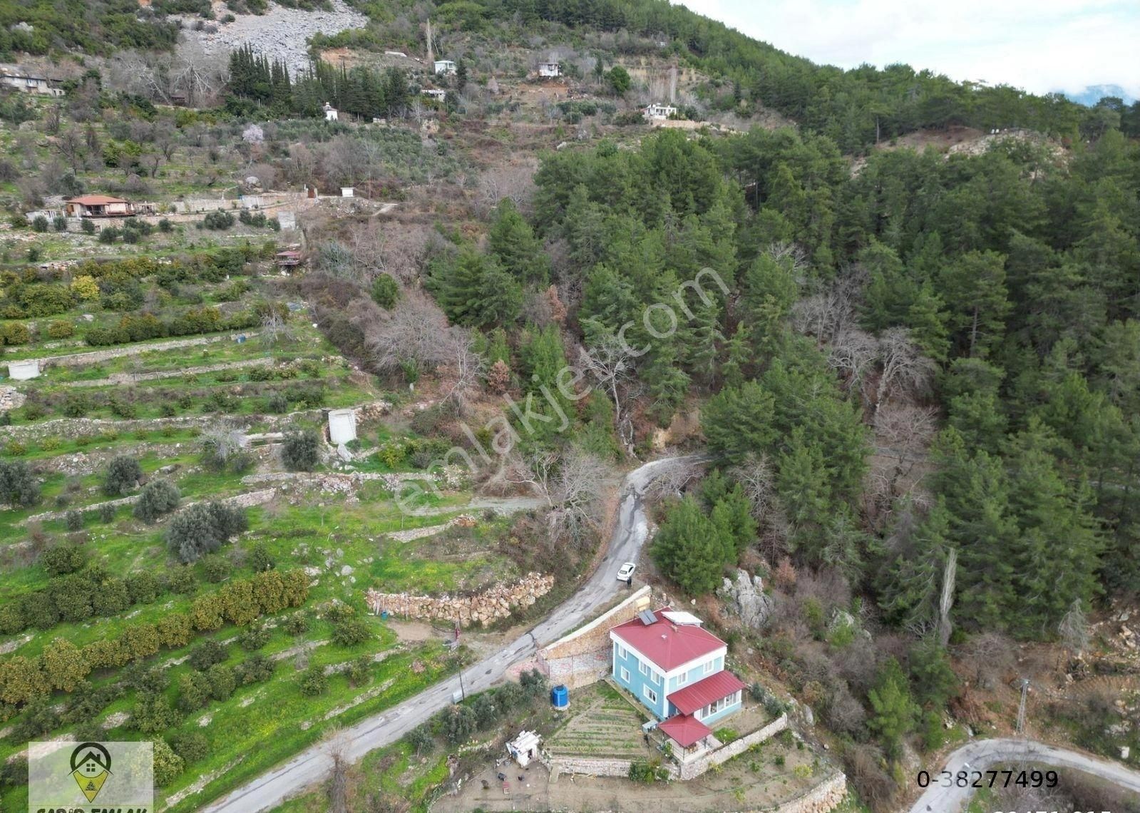 Alanya Gözüküçüklü Satılık Tarla ALANYA GÖZÜKÜÇÜKLÜ MAH SATILIK YOLA SIFIR MÜSTAKİL EV YERİ