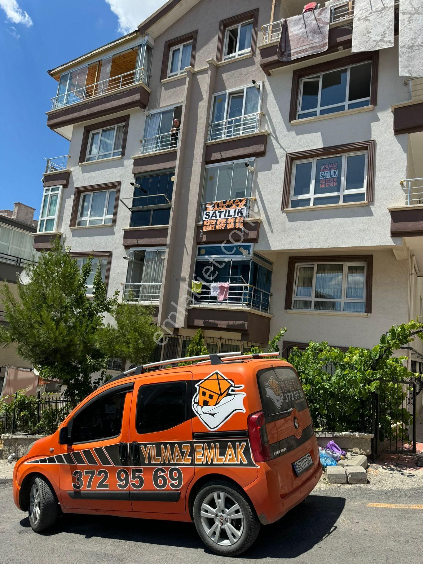 Mamak Yeşilbayır Satılık Daire  YILMAZ'DAN ARA KAT ÇİFT BALKON MASRAFSIZ GENİŞ 3+1 DAİRE