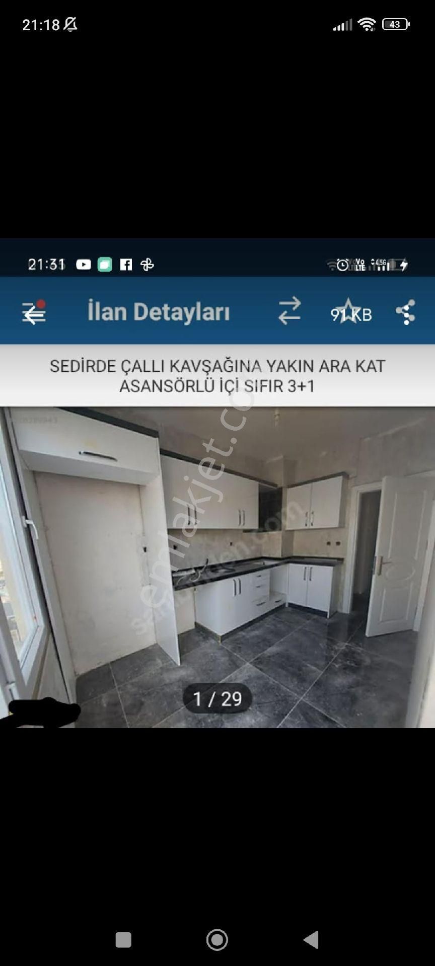 Muratpaşa Sedir Satılık Daire SEDİR MH.3+1 SATİLİK EV