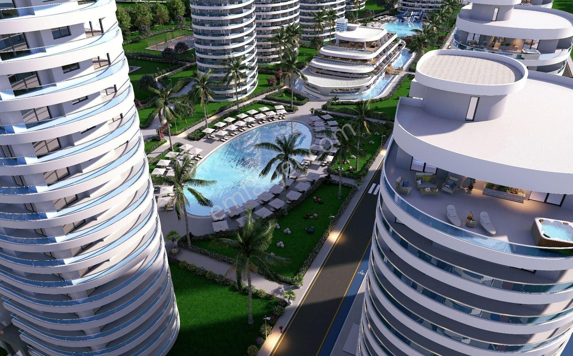 İskele Merkez Satılık Residence  KIBRIS İSKELE'DE OCEAN LIFE YATIRIMLIK 2+1 DAİRE