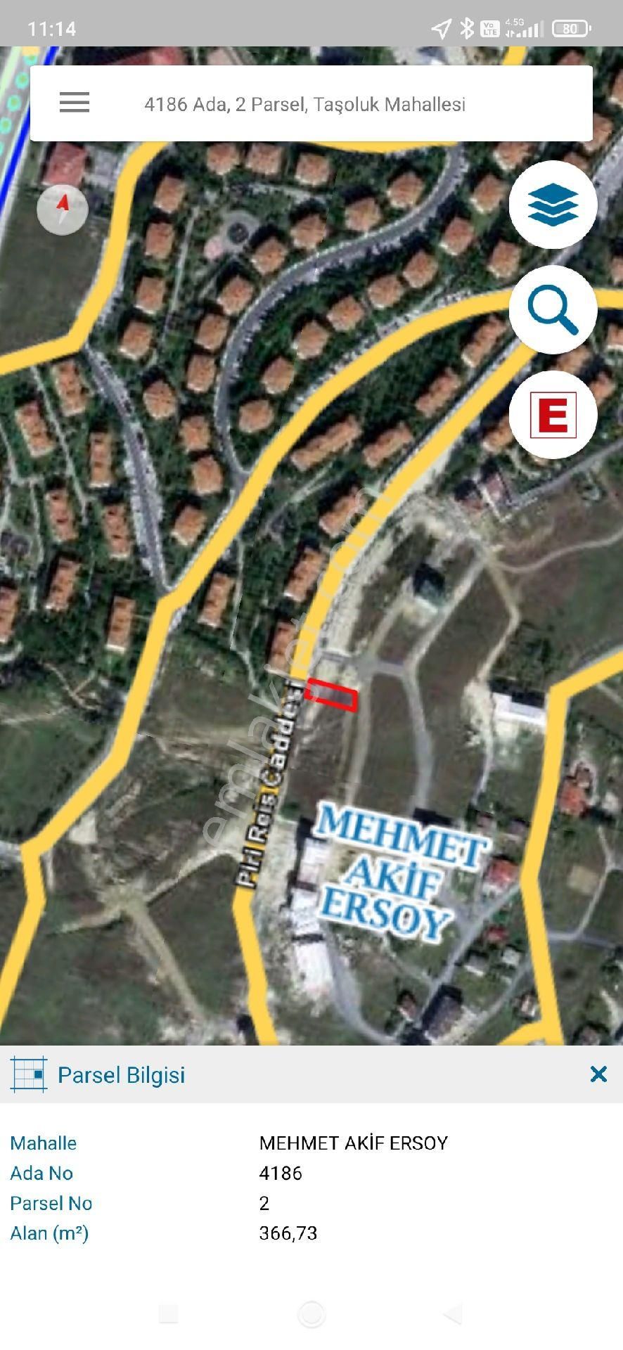 Arnavutköy Taşoluk'ta Satılık 180 Metre Arsa İmarlı İfrazlı Toki Konutları Hemen Yanı Başında - Görsel 3