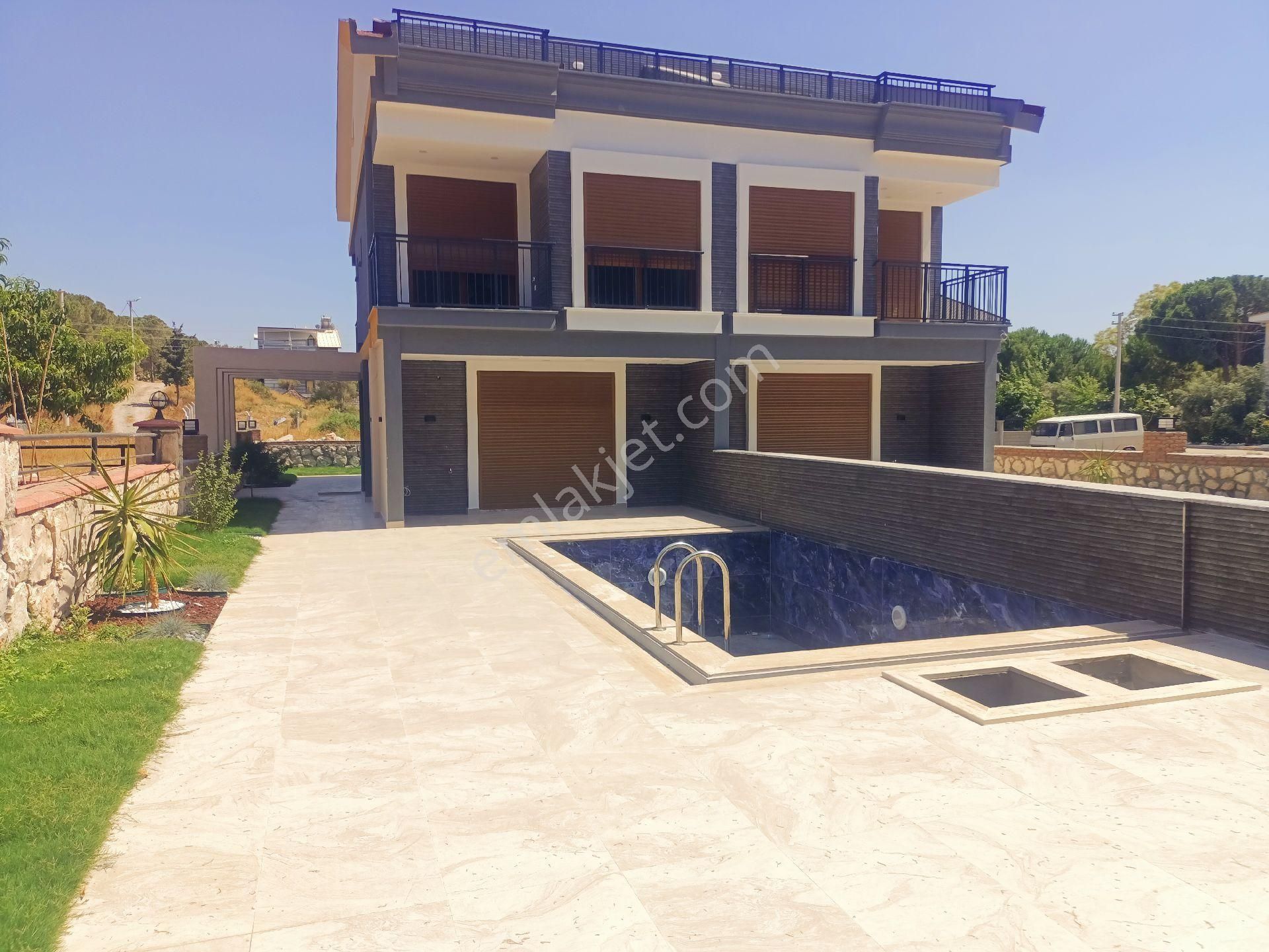 Didim Hisar Satılık Villa DENİZE VE SAĞTUR SİTESİNE YAKIN 3+1 HAVUZLU VİLLA