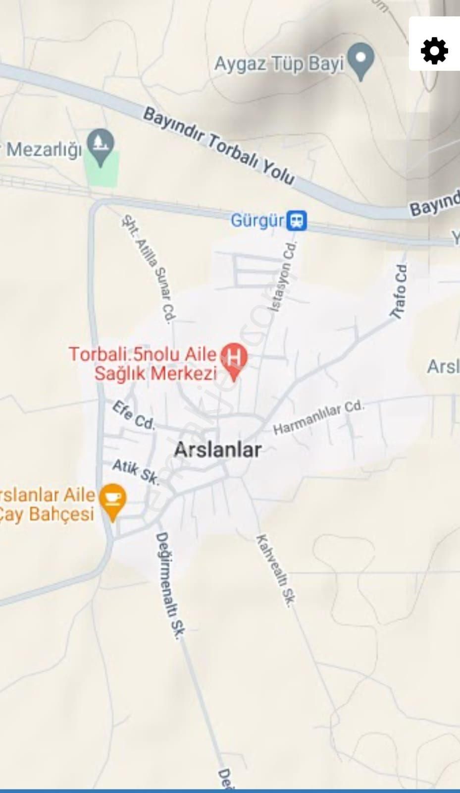 Torbalı Arslanlar Satılık Tarla Eşiyok Gayrimenkul den Torbalı Arslanlar da Satılık TEK TAPU TARLA