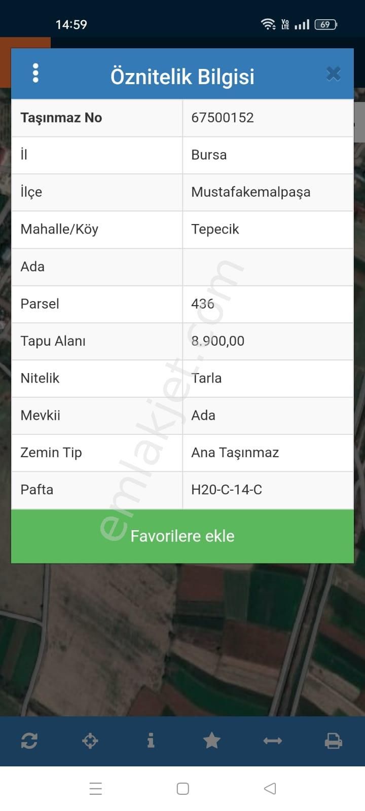 Bursa Mustafakemalpaşa Tepecik Mh.8.900 M2 Hayvancılık Proje Kapsamında - Görsel 2