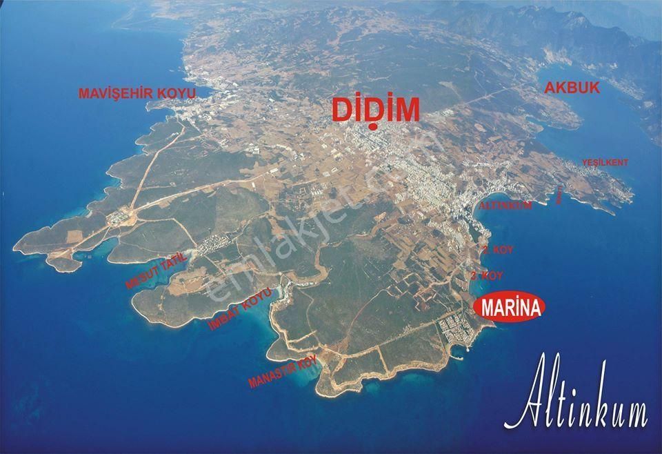 Didim Efeler Satılık Konut İmarlı  Didim Efeler Mahallesinde 500 m² Satılık Villa Arsası