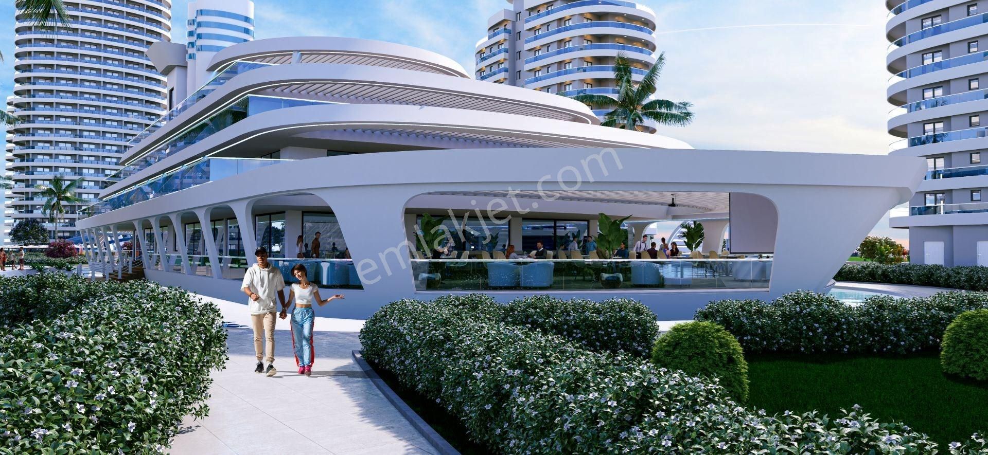 İskele Merkez Satılık Residence  KIBRIS İSKELE'DE OCEAN LIFE YATIRIMLIK 1+1 DAİRE