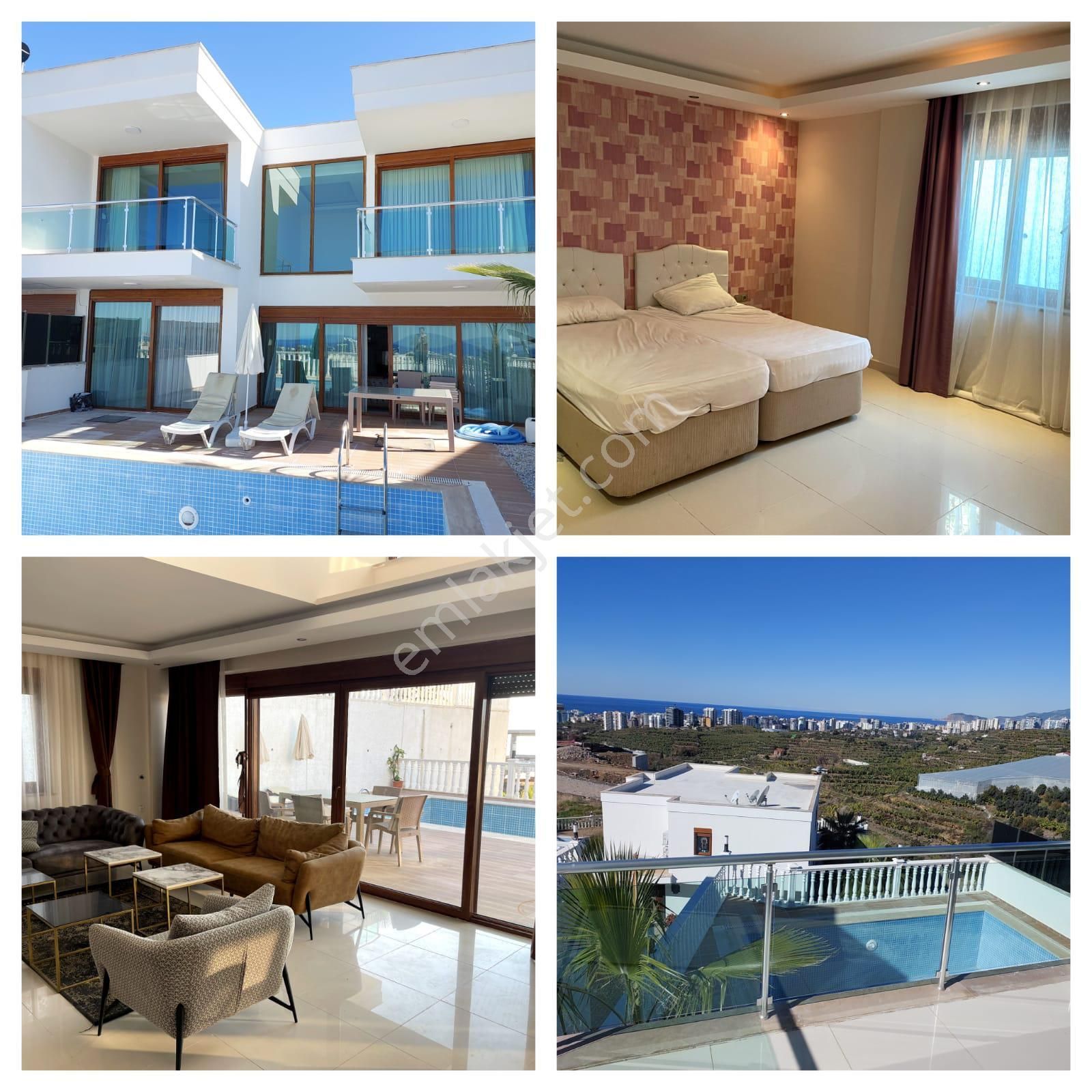 Alanya Kargıcak Satılık Villa  KARGICAK SATILIK VİLLA 3+1 EŞYALI VİLLA ALANYA