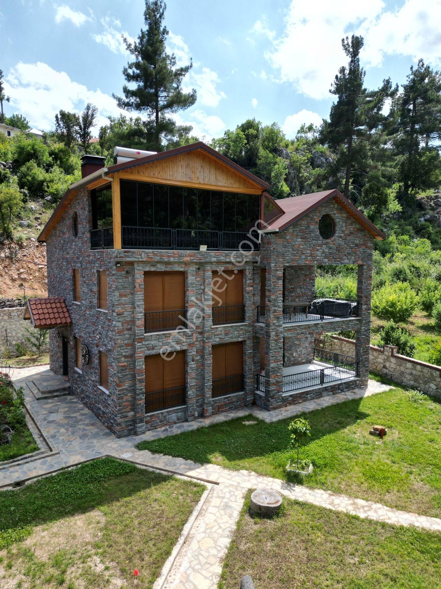 Konyaaltı Hisarçandırda Dağ Manzaralı İkiz Villa - Görsel 15