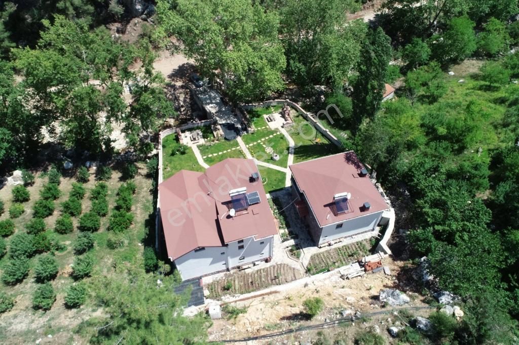 Konyaaltı Hisarçandırda Dağ Manzaralı İkiz Villa - Görsel 35