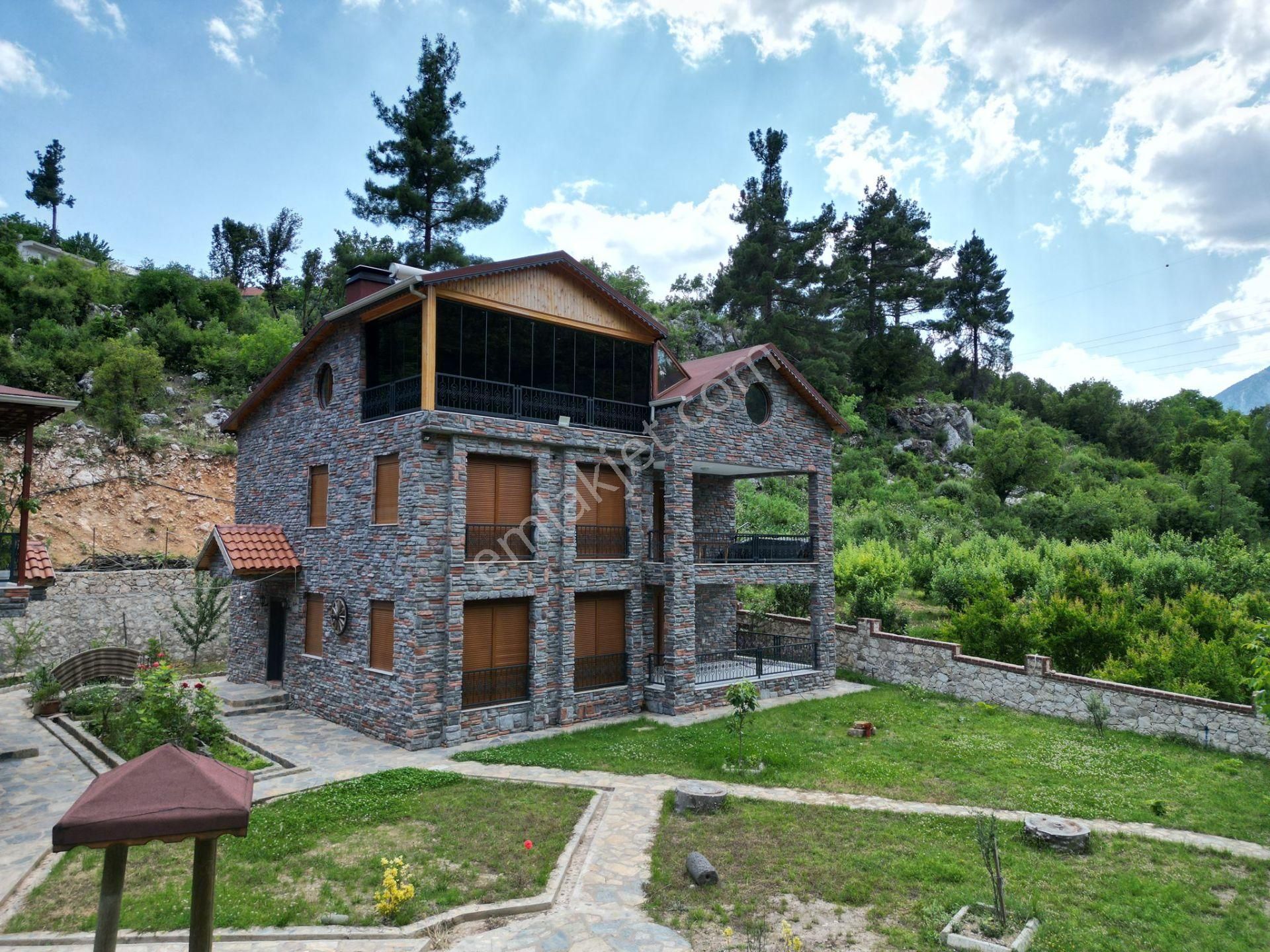 Konyaaltı Hisarçandırda Dağ Manzaralı İkiz Villa - Görsel 21