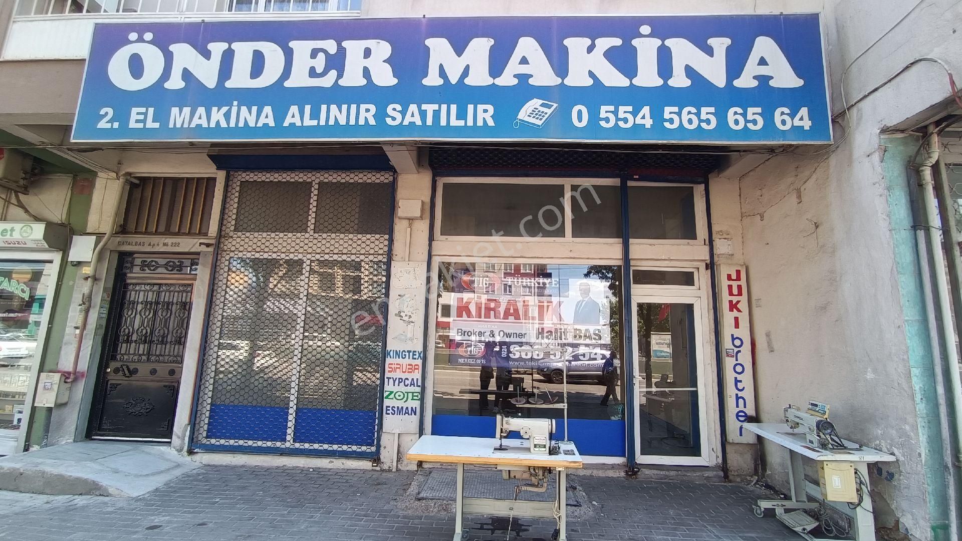 Yıldırım Şükraniye Kiralık Dükkan & Mağaza TEK İŞİM GAYRİMENKULDEN ŞÜKRANİYEDE KİRALIK DÜKKAN