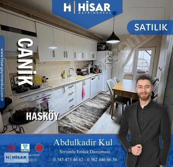 Canik Hasköy Satılık Daire HİSAR GYODAN HASKÖY MAVİ-YEŞİL SİTESİ İÇERİSNDE SATILK 3+1 DAİRE