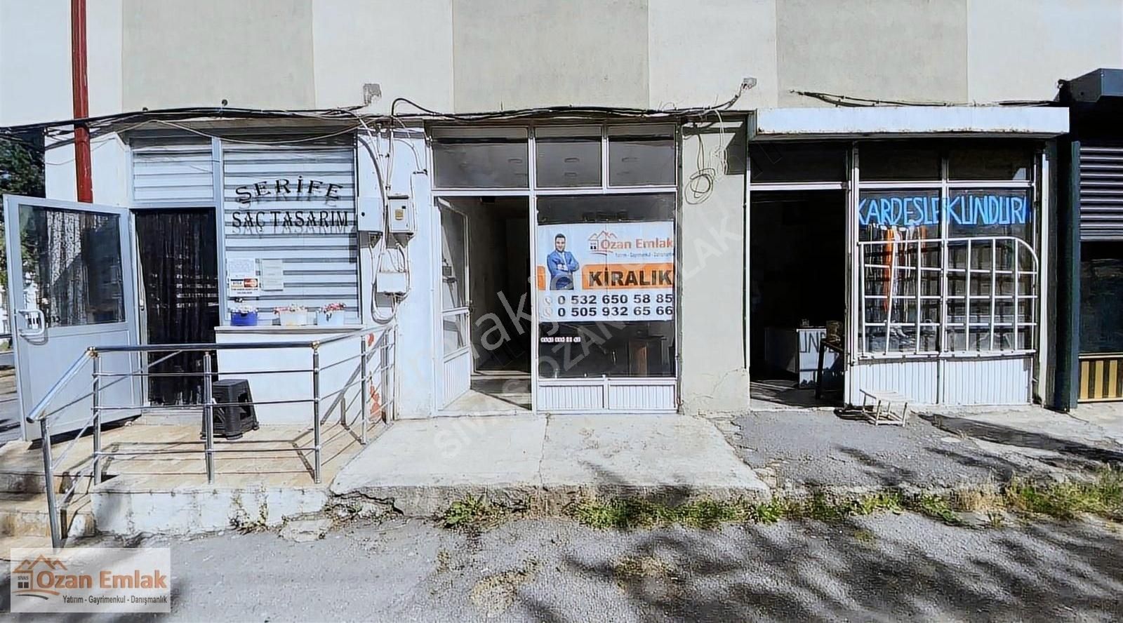 Sivas Merkez Yenidoğan Kiralık Dükkan & Mağaza SİVAS OZAN EMLAK'tan KİRALIK 40 m² DÜKKAN