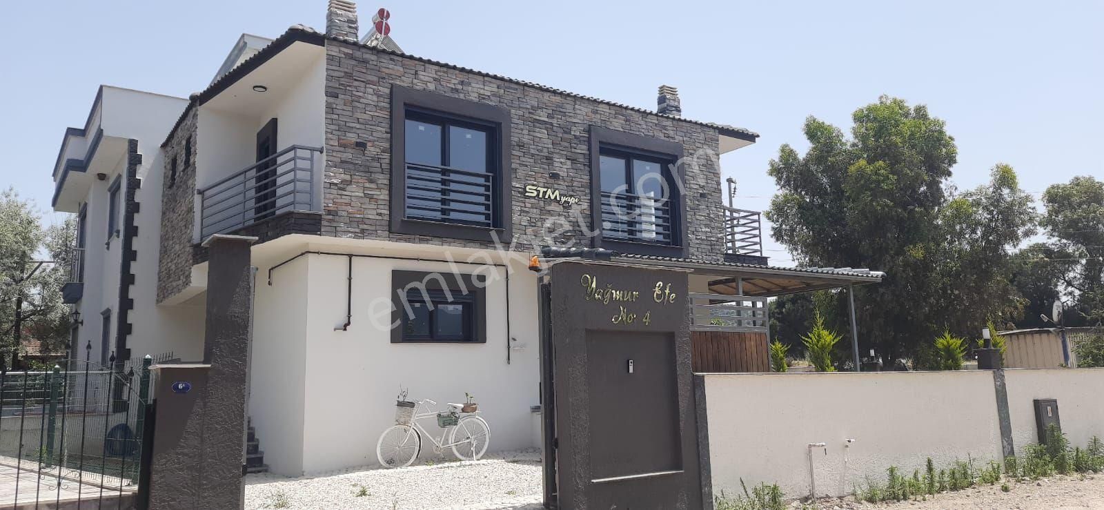 Foça Cumhuriyet Satılık Villa Yenifoça Gencelli Satılık 3+1 Sıfır Villa