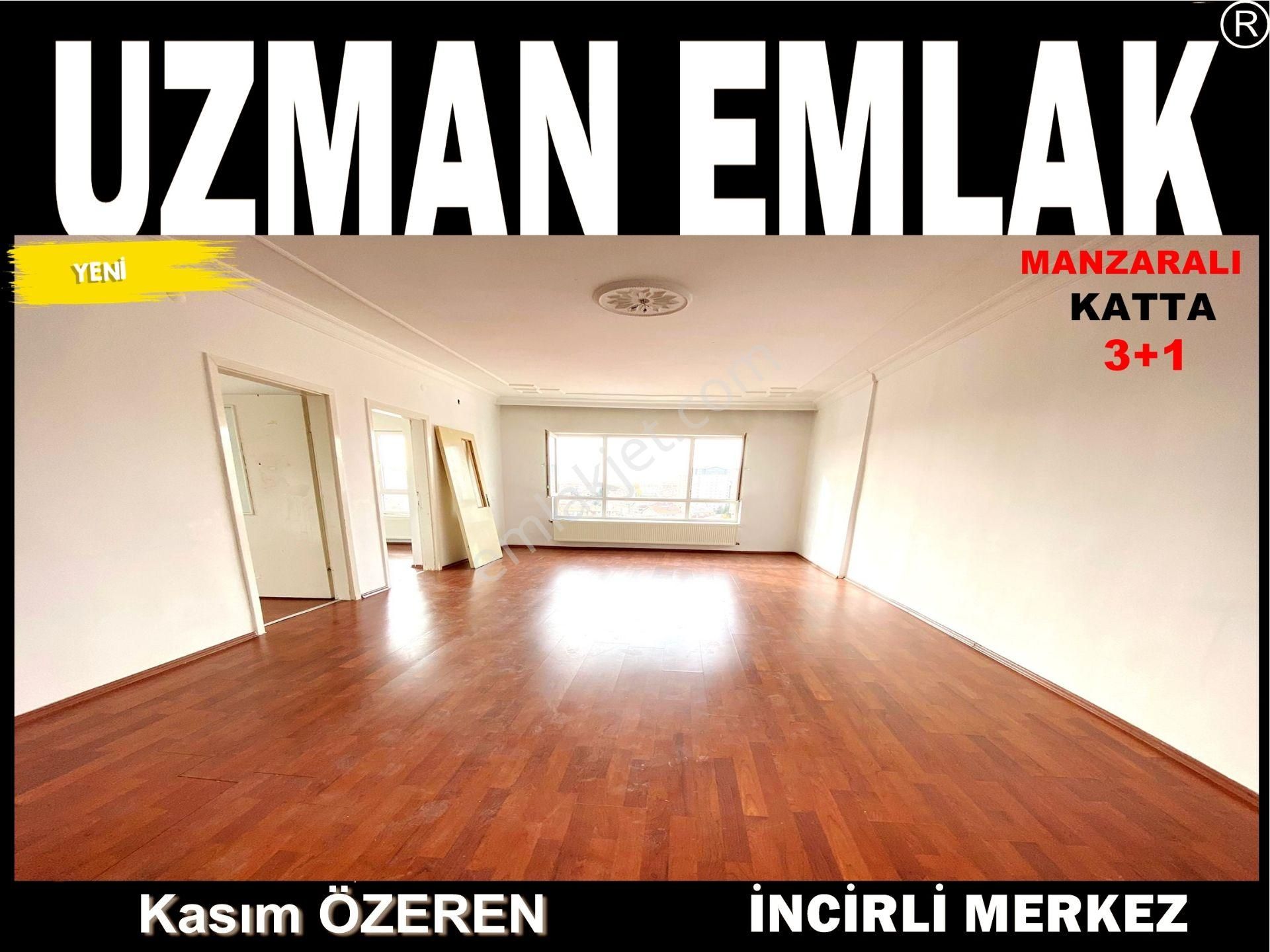 Uzman Emlak'dan Keçiören İncirli Mh'de Katta Manzaralı Güney-batı Cepheli 3+1 Daire