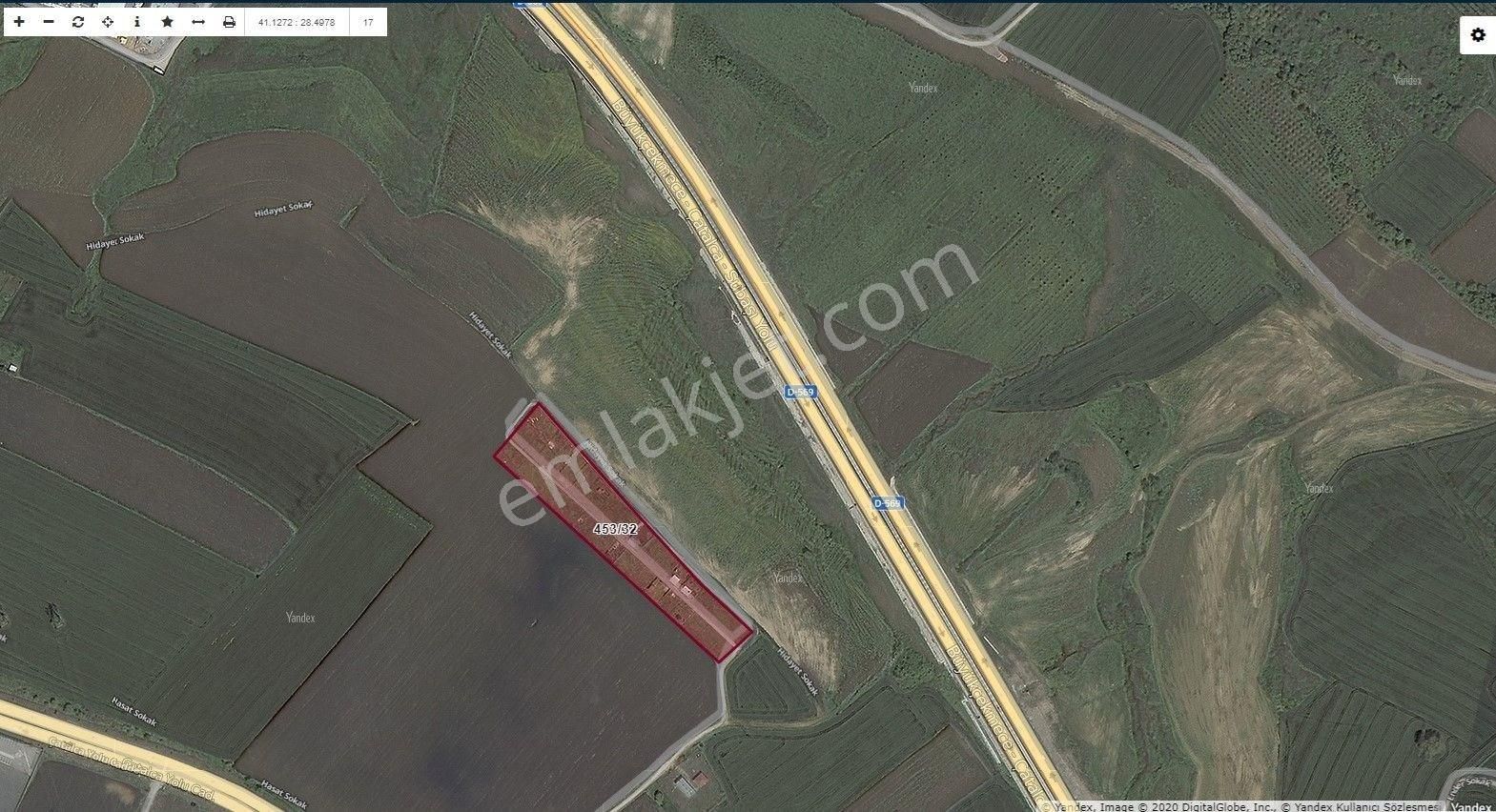 Çatalca Ferhatpaşa Mahallesi Satılık 350 M² Tarla Çaplı - Görsel 35