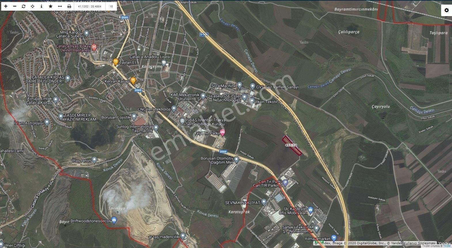 Çatalca Ferhatpaşa Mahallesi Satılık 350 M² Tarla Çaplı - Görsel 34