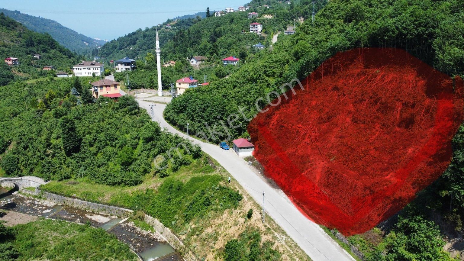 Ortahisar Yeşilyurt Satılık Villa İmarlı Trabzon Yeşilyurtta Satılık Araziler