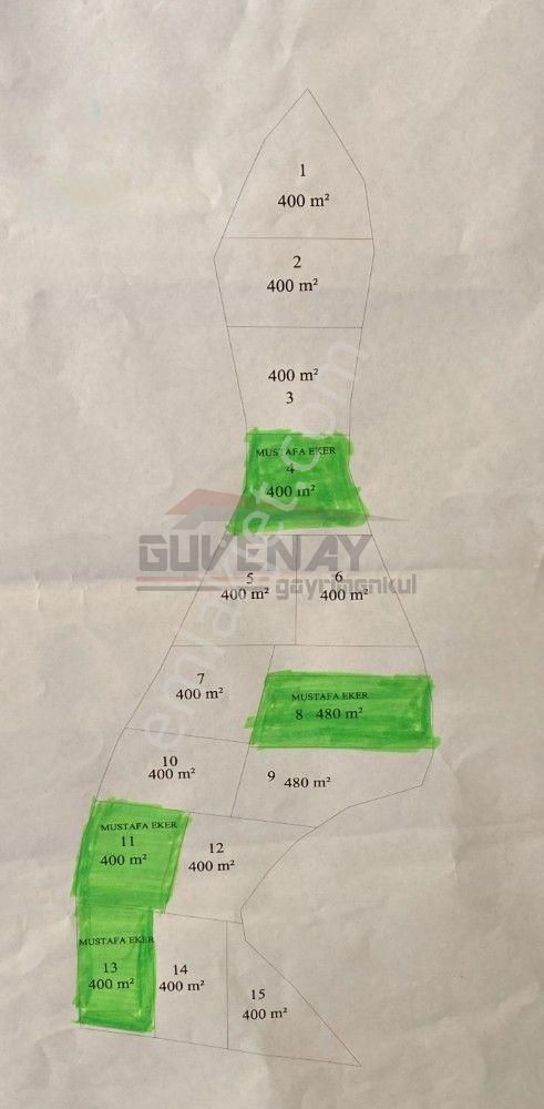 Çorum Merkez Sarmaşa Köyü Satılık Bağ & Bahçe  GÜVENAY - ÇORUM SARMAŞA KÖYÜ KARŞISI SATILIK HOBİ BAHÇELERİ