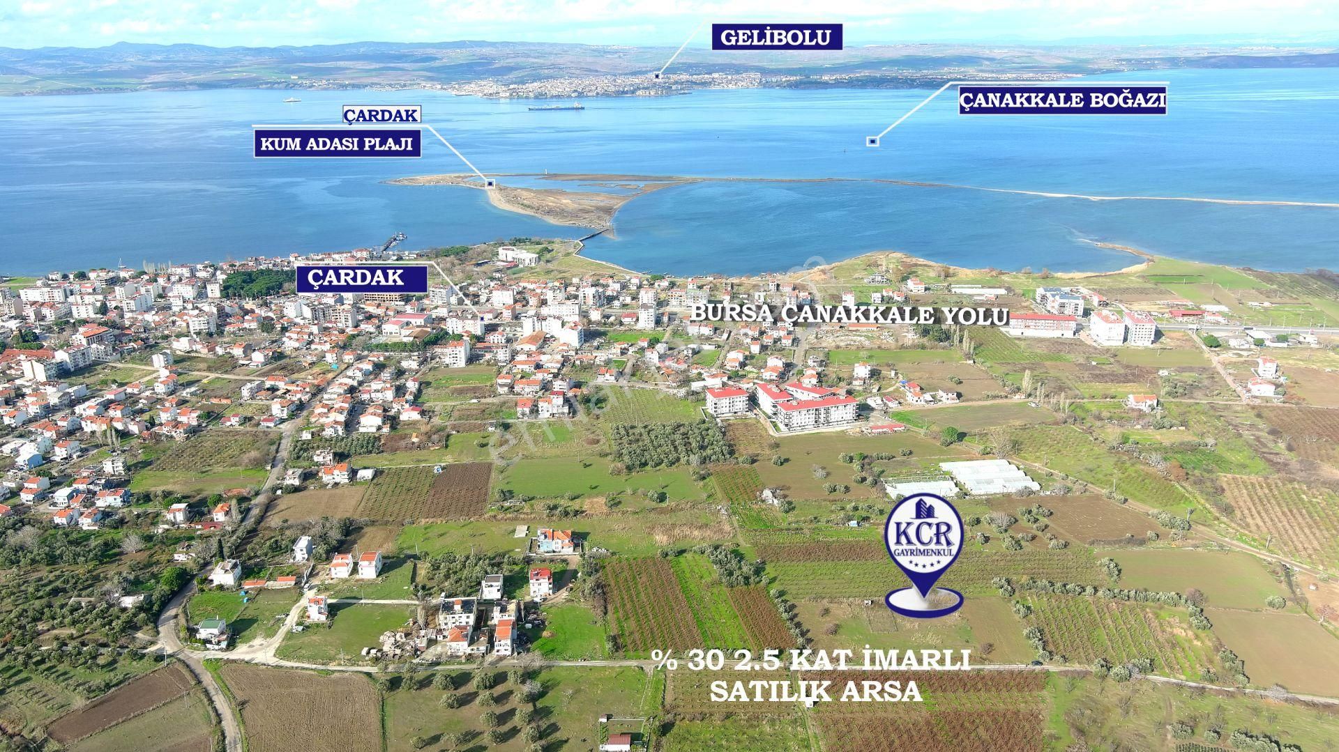 🔹 Çanakkale Lapseki Çardak'ta 300 M2 Hemen İnşaat Yapılabilir Satılık Arsa - Görsel 16