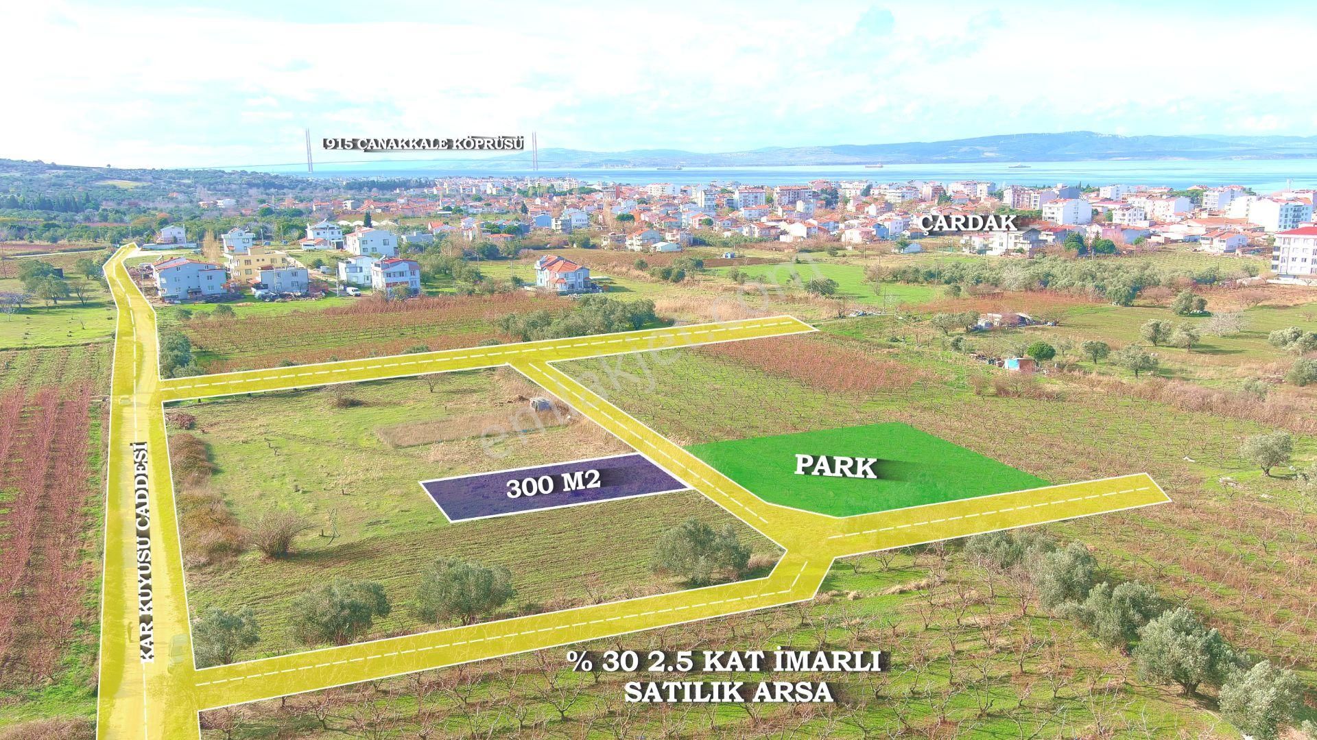 🔹 Çanakkale Lapseki Çardak'ta 300 M2 Hemen İnşaat Yapılabilir Satılık Arsa - Görsel 4