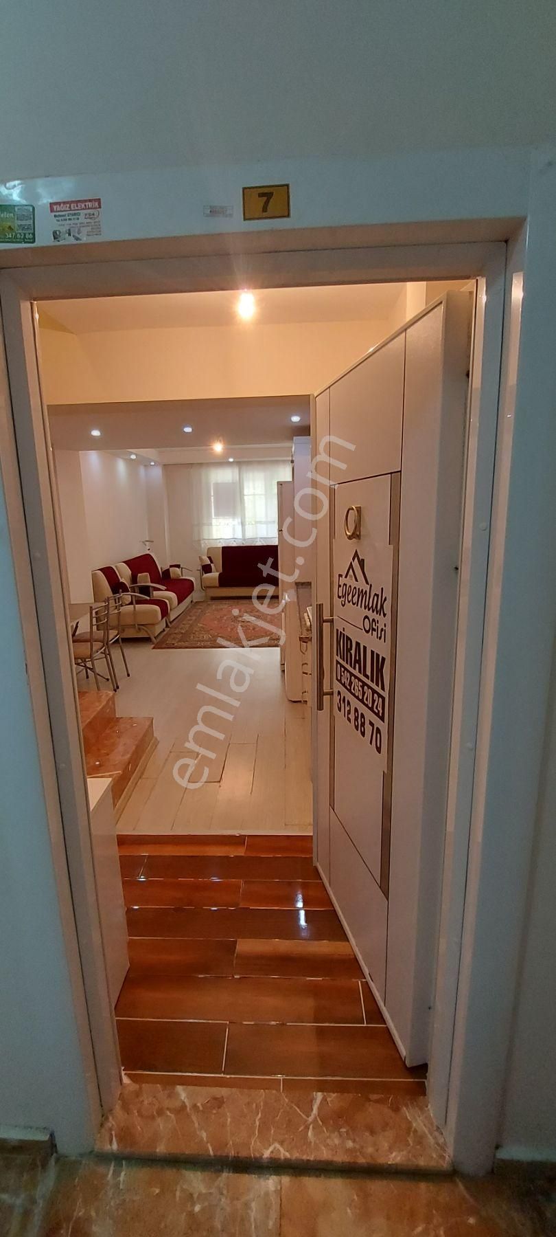 Nazilli İsabeyli Kiralık Daire Nazilli Ege Emlak Ofisinden İsabeyli' De Kiralık Eşyalı Dubleks 1+1 Daire