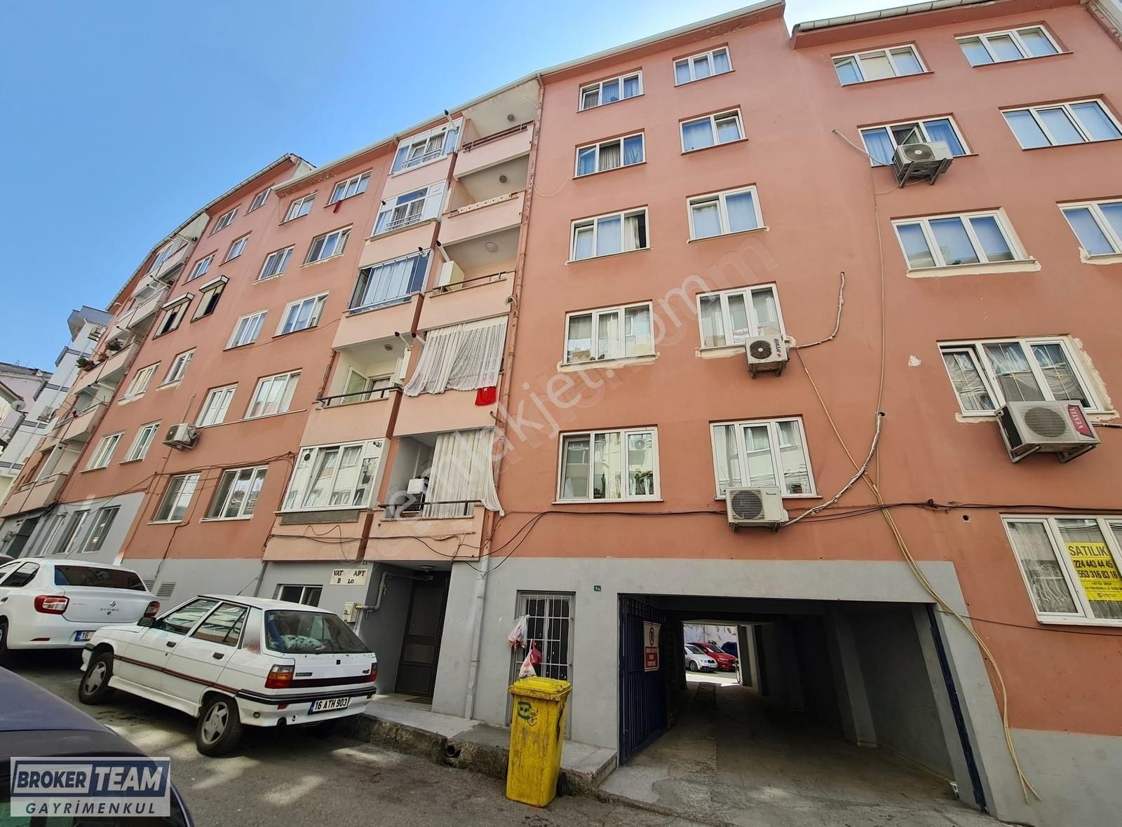 Yıldırım Hacıseyfettin Satılık Daire VATAN APT.DA AÇIK OTOPARKLI 3+1 SATILIK DAİRE 140 m2 NET