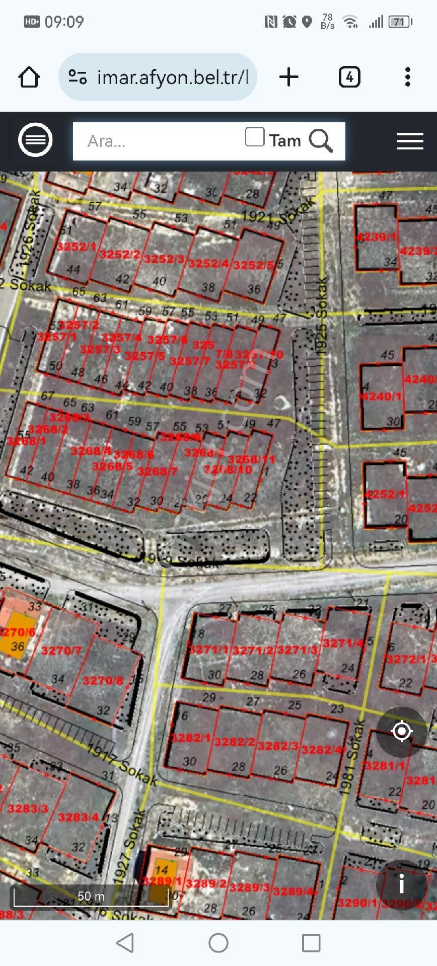 Afyonkarahisar Merkez Ertuğrul Gazi Satılık Konut İmarlı KÖKEN EMLAKTAN SATILIK FIRSAT 180LİK ARSA