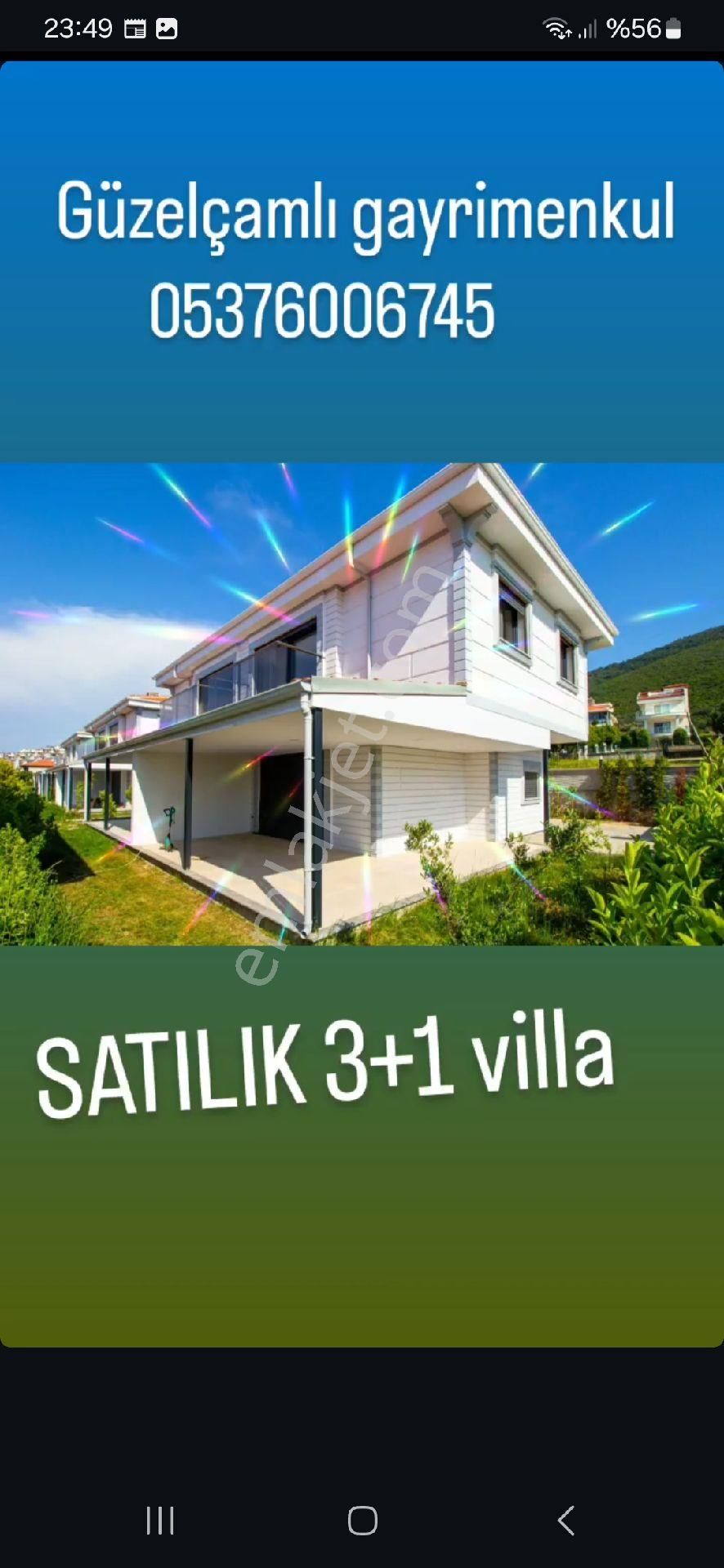 Kuşadası Güzelçamlı Satılık Villa SATILIK villa 