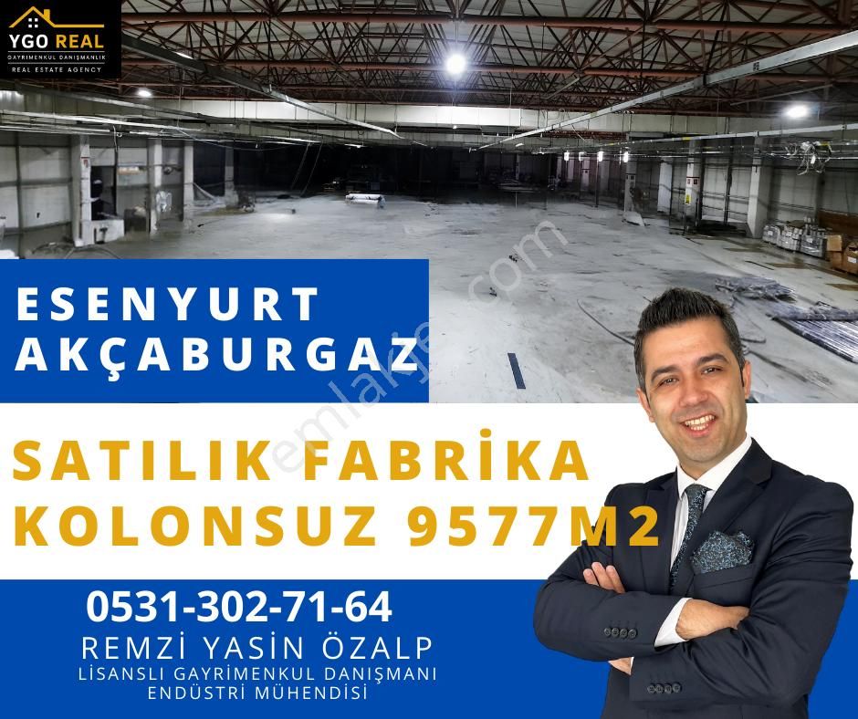 Ygo-esenyurt Sanayi 8300 Mt2 Arsa 9577 Net Mt2 Kolonsuz Fabrika - Görsel 17