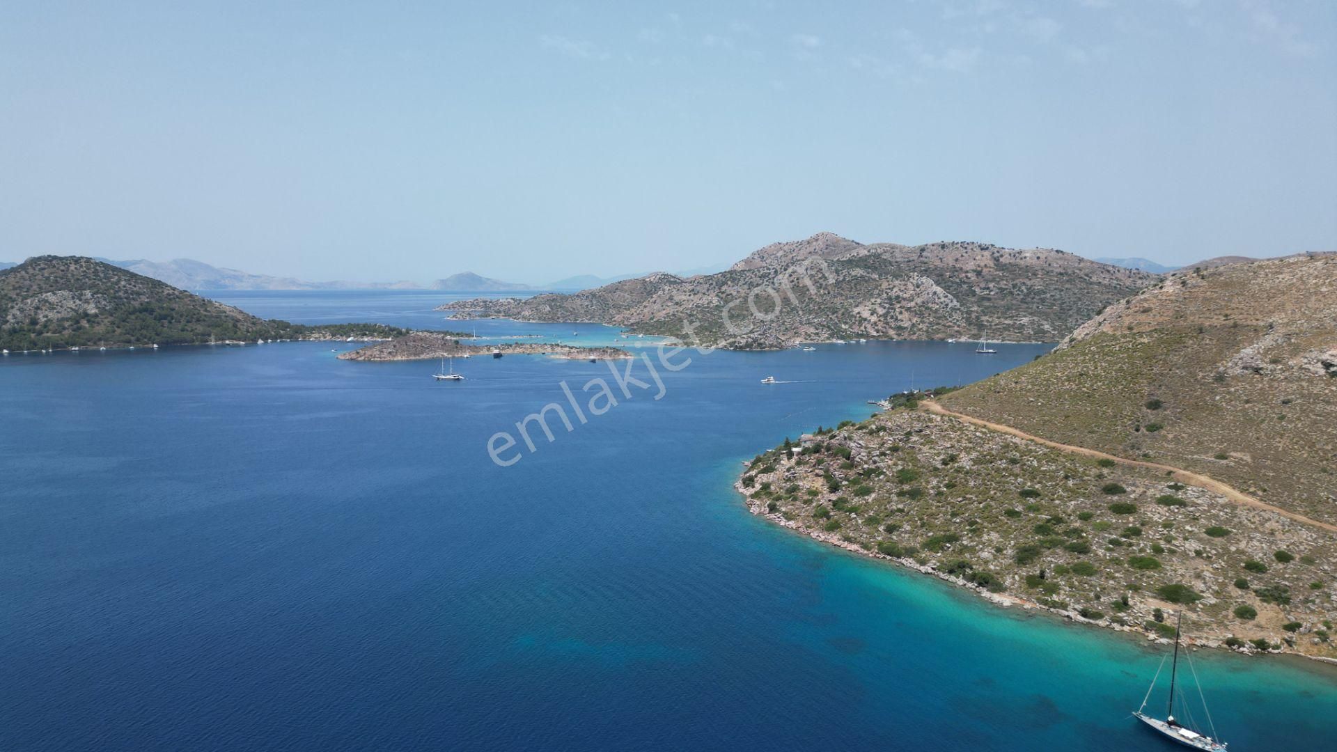 Marmaris Bozburun'da Satılık, Denize Sıfır 590 M2 Arazi - Görsel 5