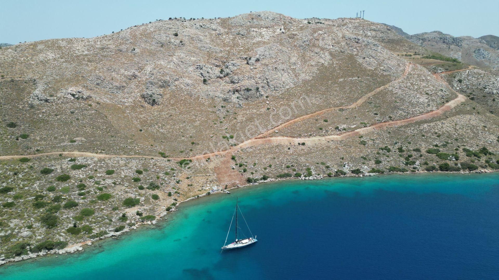 Marmaris Bozburun'da Satılık, Denize Sıfır 590 M2 Arazi - Görsel 6