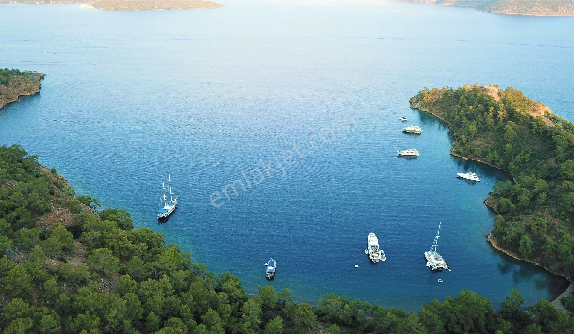 Marmaris Bozburun'da Satılık, Denize Sıfır 590 M2 Arazi - Görsel 9