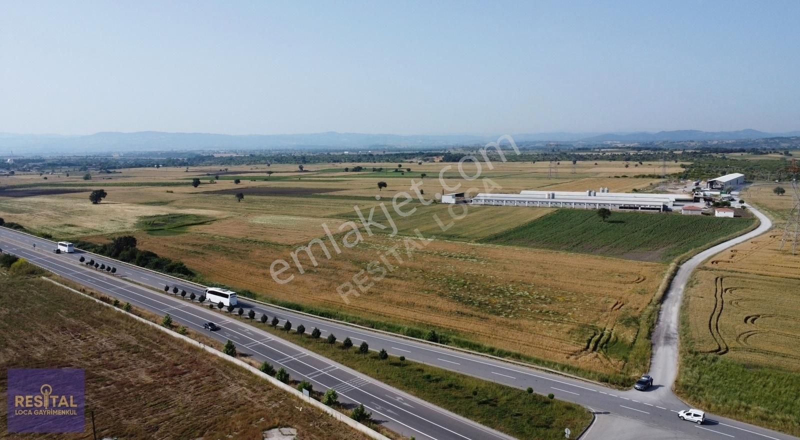 Biga Göktepe Köyü Satılık Tarla RESİTAL LOCA DAN BİGA GÖKTEPE D200 VE KAVŞAĞA CEPHE DEĞERLİ ARSA