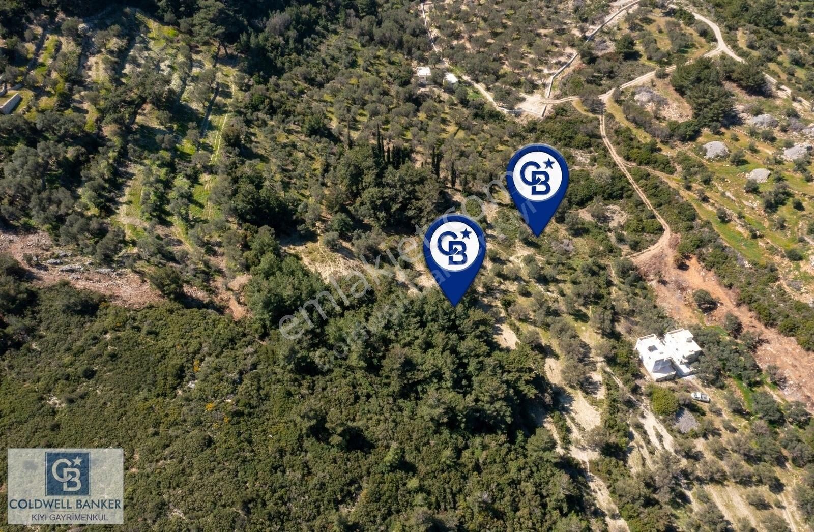İzmir Karaburun İnecik'de Deniz Manzaralı Satılık Arazi - Görsel 13