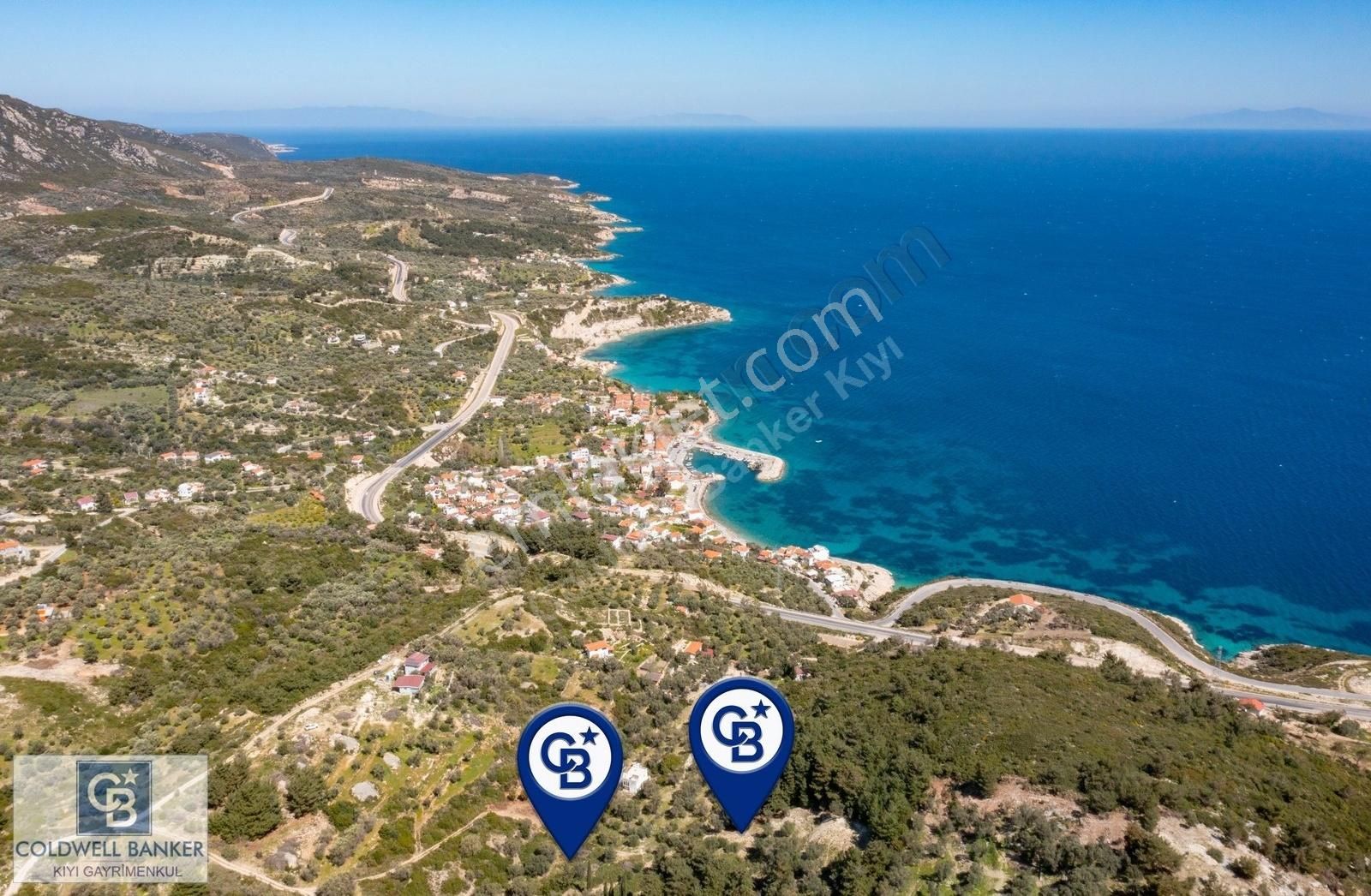 İzmir Karaburun İnecik'de Deniz Manzaralı Satılık Arazi - Görsel 20
