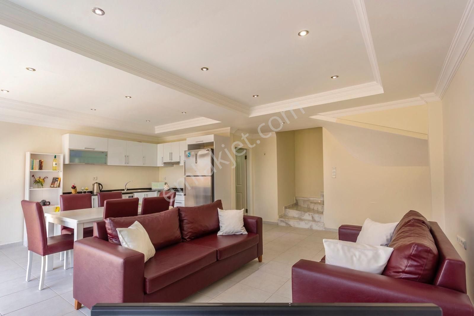 Fethiye Ovacık'ta 2+1 Bahçe Dubleks Satılık Havuzlu Daire - Görsel 15