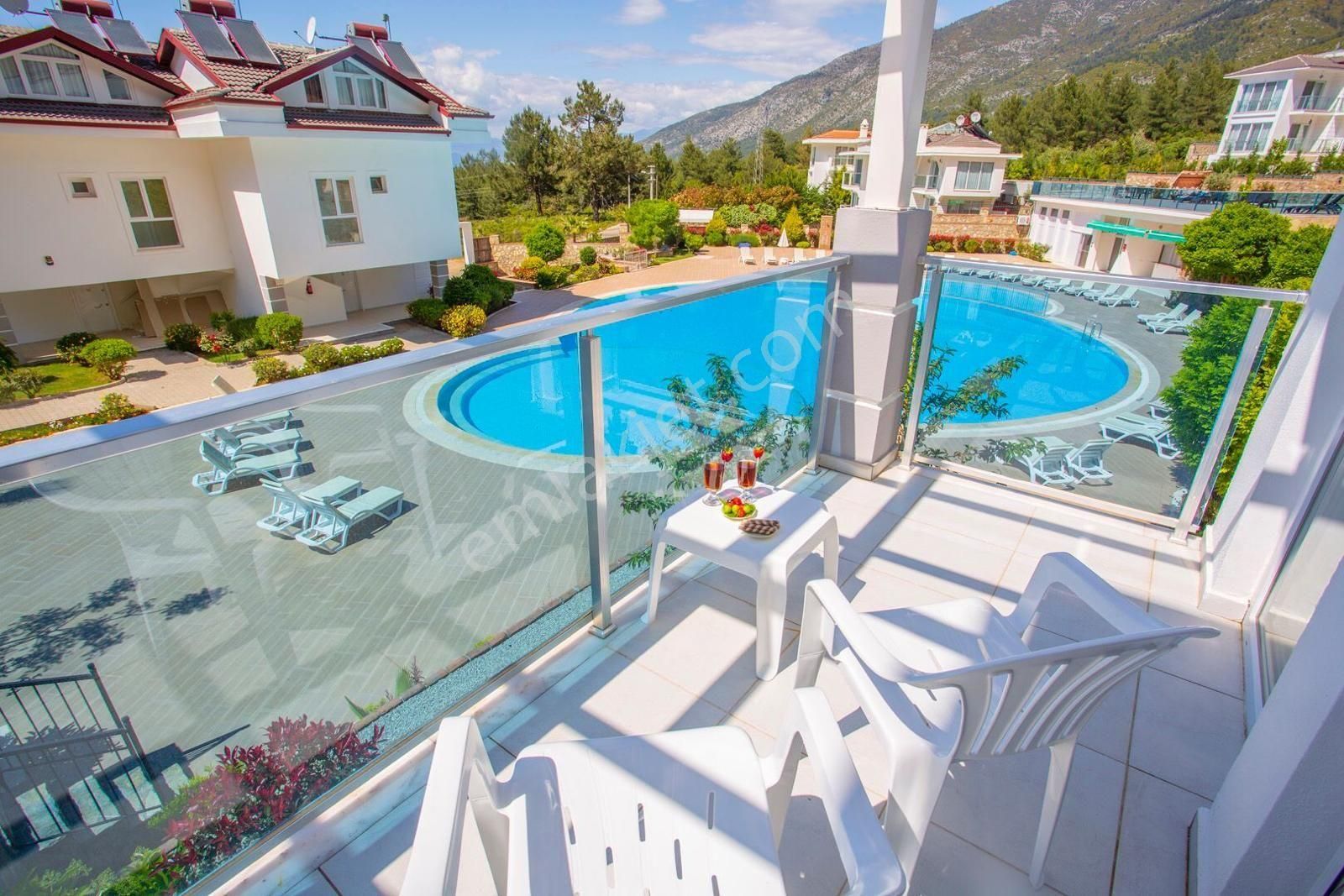 Fethiye Ovacık'ta 2+1 Bahçe Dubleks Satılık Havuzlu Daire - Görsel 9