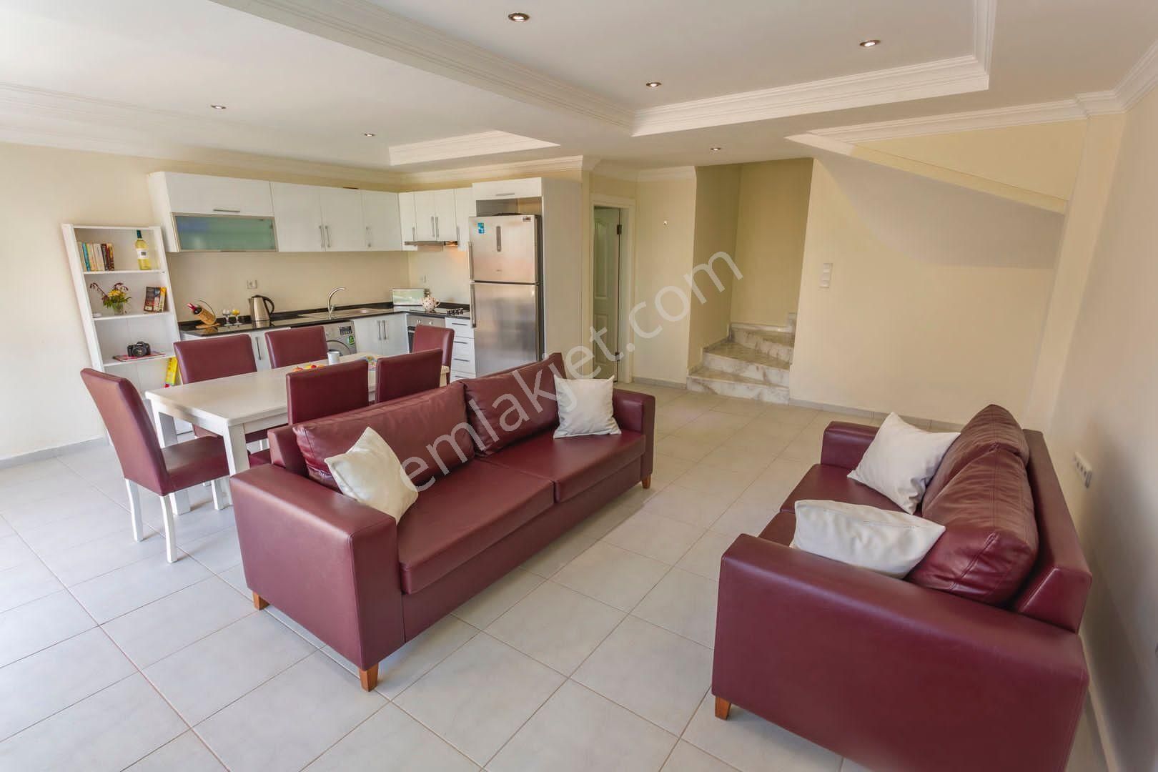 Fethiye Ovacık'ta 2+1 Bahçe Dubleks Satılık Havuzlu Daire - Görsel 30