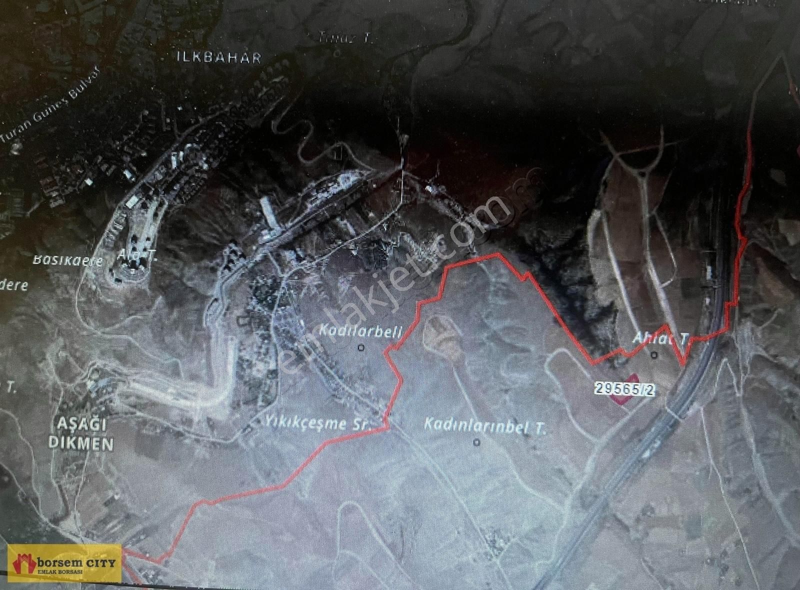 Çankaya Karataş Satılık Konut İmarlı ANKARA ÇANKAYA KARATAŞTA OTOBAN KENARI İMARLI TURANGÜNEŞE 2,8KM