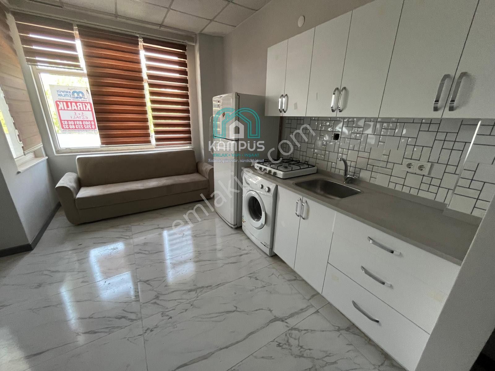 Menteşe Kötekli Kiralık Daire  Ula Marmaris Yolu Üzerinde Eşyalı 1+1 Kiralık Daire