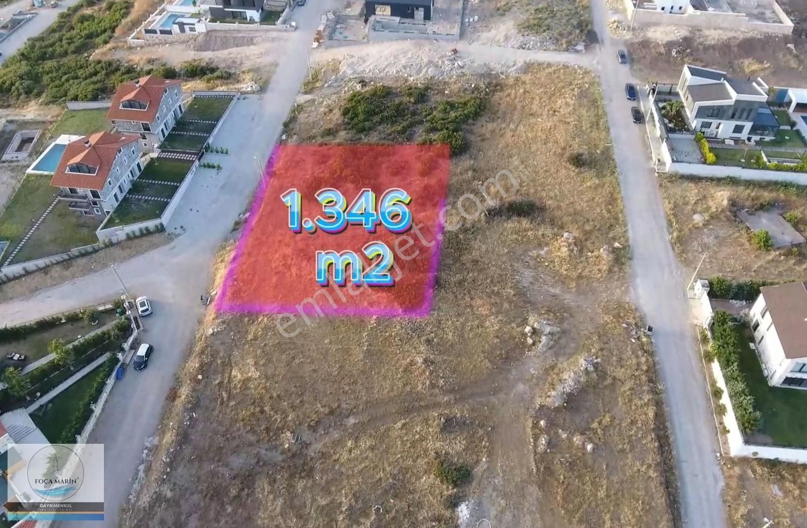 Foça'da Deniz Manzaralı 2 Villalık (1.346 M2) Villa İmarlı Arsa - Görsel 7